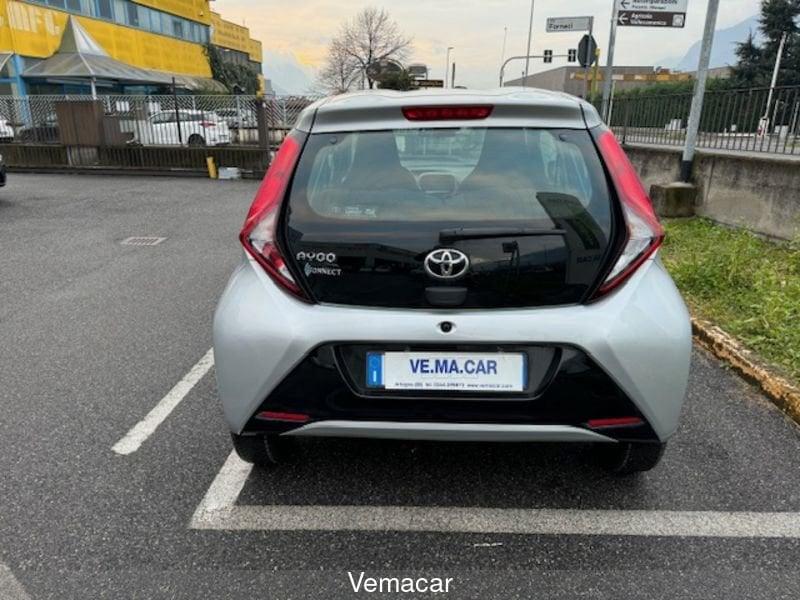 Toyota Aygo Toyota Aygo Connect 1.0 72 CV 5P-ben accessoriata -CLIMA AUTOMATICO solo km 41600!