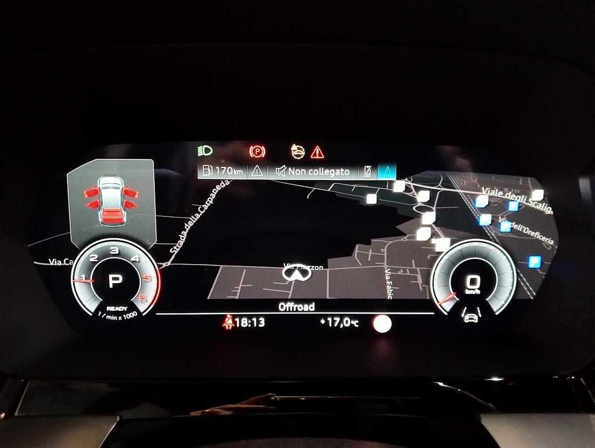 Audi A3 2.0 TDI SLINE EXCLUSIVE IDENTITY BLACK 19" MATRIX