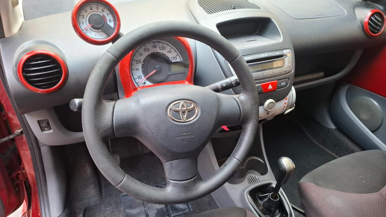 Toyota Aygo 1.0 12V VVT-i 5 porte Now Red Edition