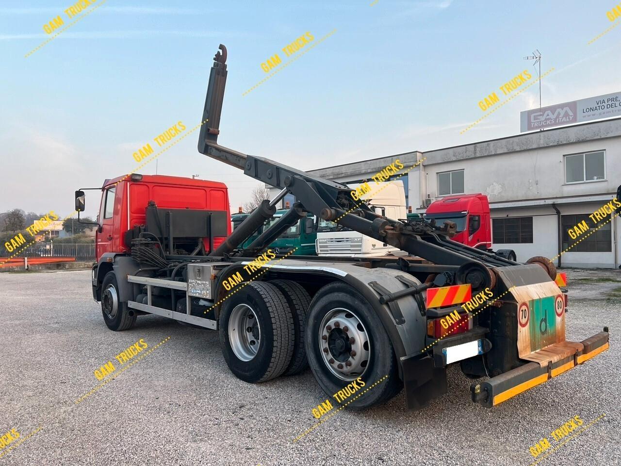 MAN 18.285 LE 280 scarrabile 6x2 cambio manuale