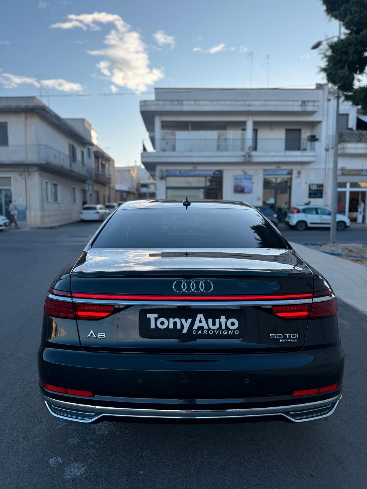 Audi A8 50TDI mhev DIESEL/ELETTRICA quattro VIRTUAL,COCKPIT TELECAMERA.LUCI SOFFUSE,NAVI,PELLE,
