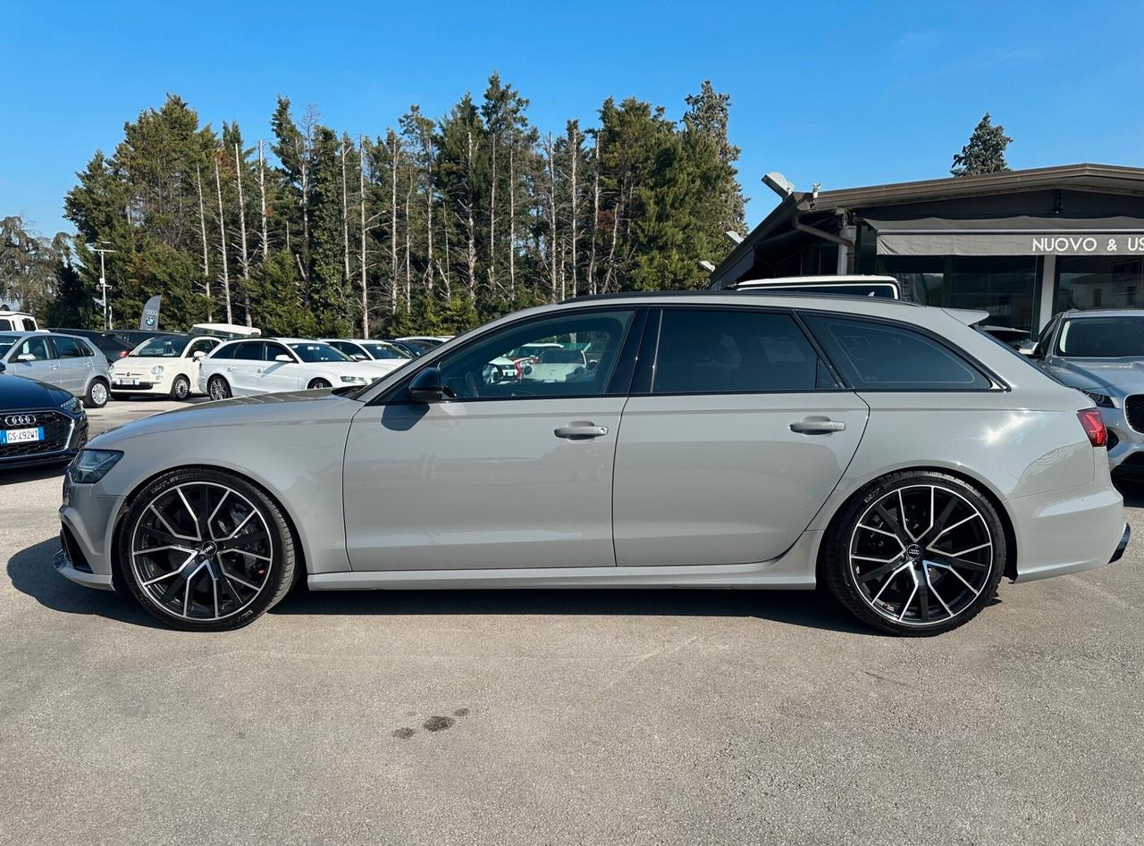 Audi RS6 AVANT 4.0 TFSI PERFORMANCE /CARBOCERA/KM DOC.