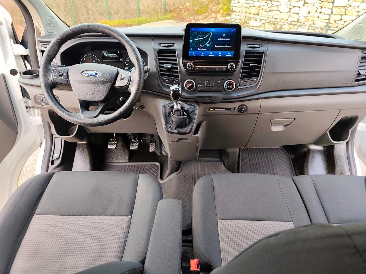 Ford Transit Custom 320 2.0 EcoBlue 130 L1 - H2, 9 Posti, Km Cert. Distribuzione OK! NAVI!