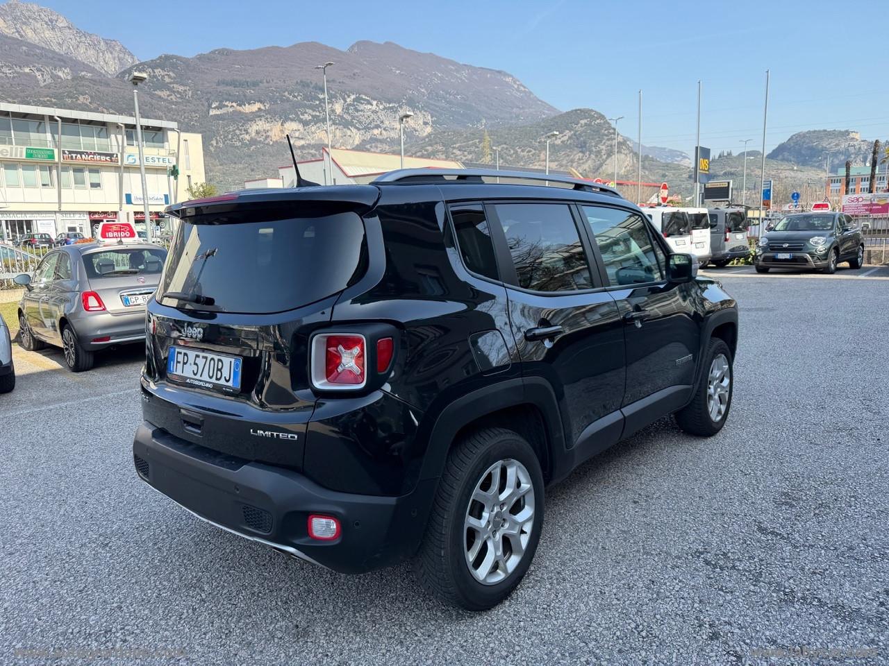 JEEP Renegade 2.0 Mjt 140 CV 4WD AD.L.Limited GANCIO TRAINO