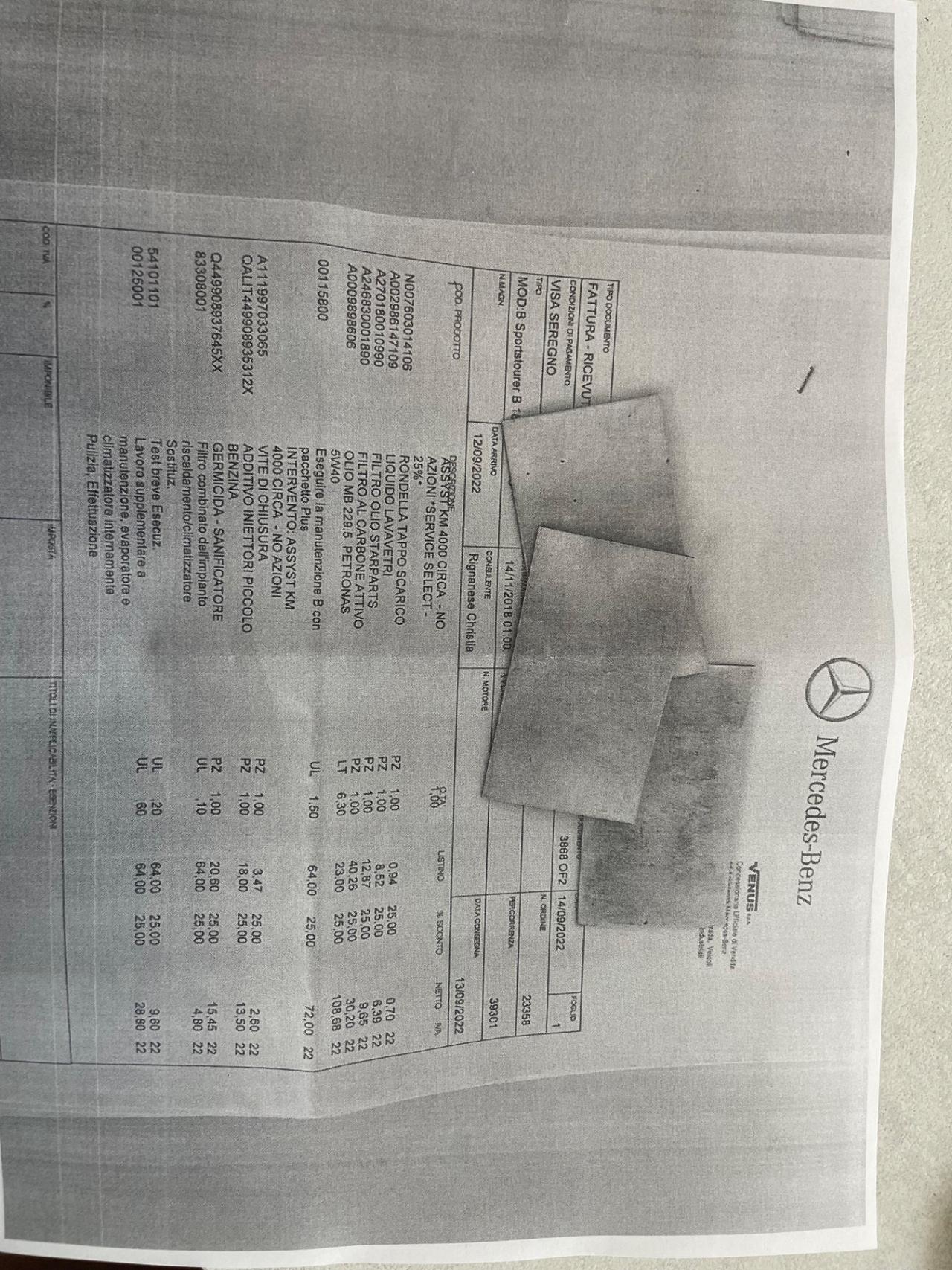 Mercedes-benz B 180 Premium - Nessun vincolo -