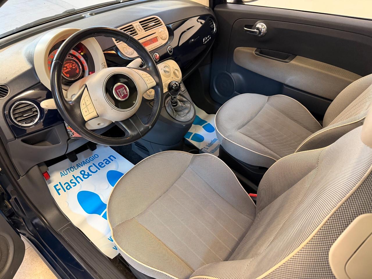 Fiat 500 1.2 GPL NUOVO Lounge Full Tetto panoramico tagliandata neopatentati