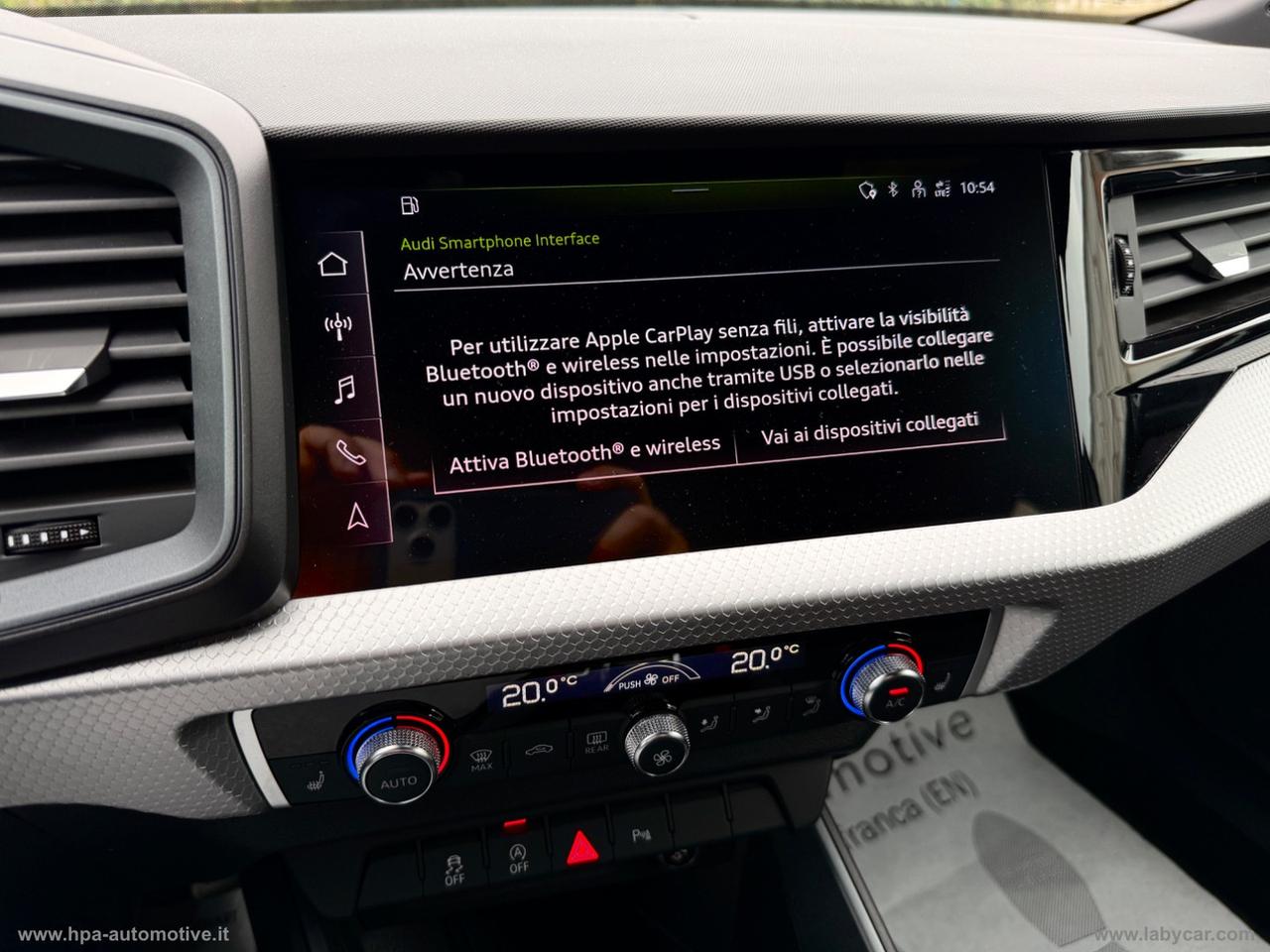 AUDI A1 SPORTBACK 30 TFSI S-line LED NAVI PELLE RETROCAMERA