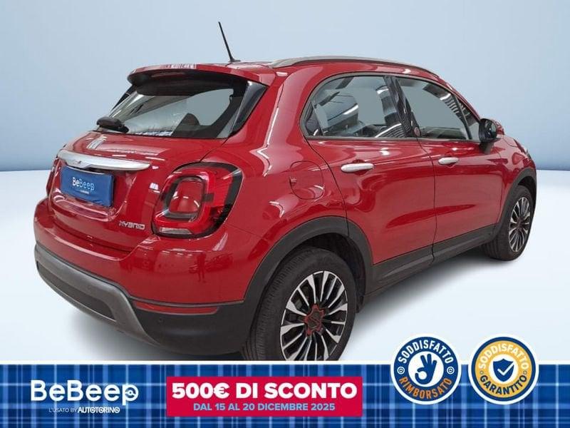 FIAT 500X 1.5 T4 HYBRID (RED) 130CV DCT