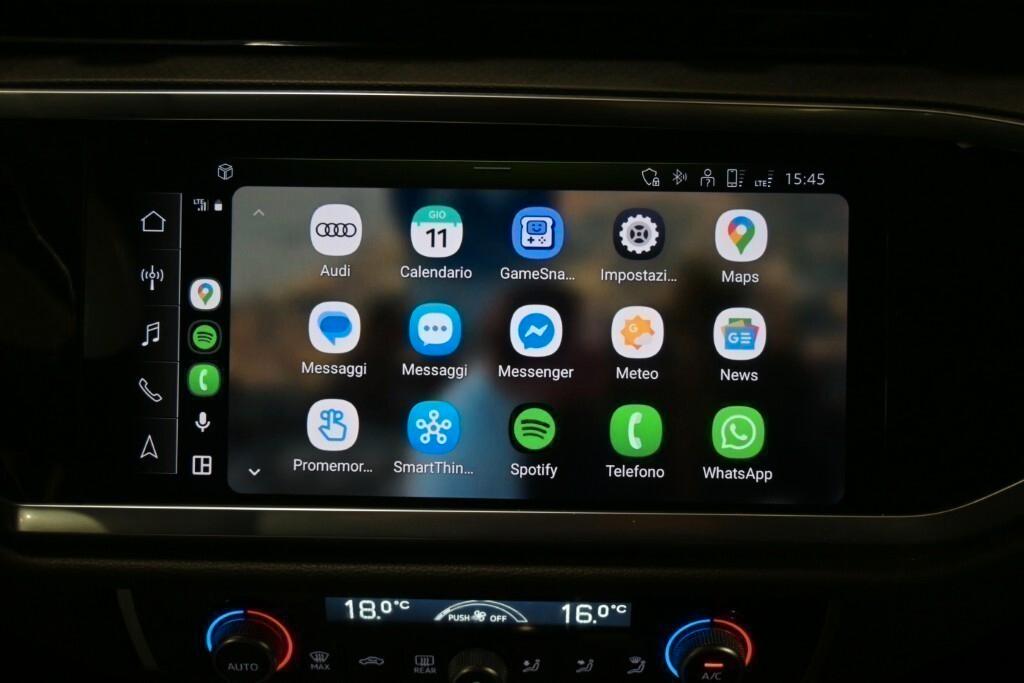 AUDI Q3 35 TDI 150CV S-TRONIC BUSINESS ( FARI LED - VIRTUAL COCKPIT - ADAPTIVE CUISE - NAVI - MIRROR - PDC - TELECAMERA POST. )