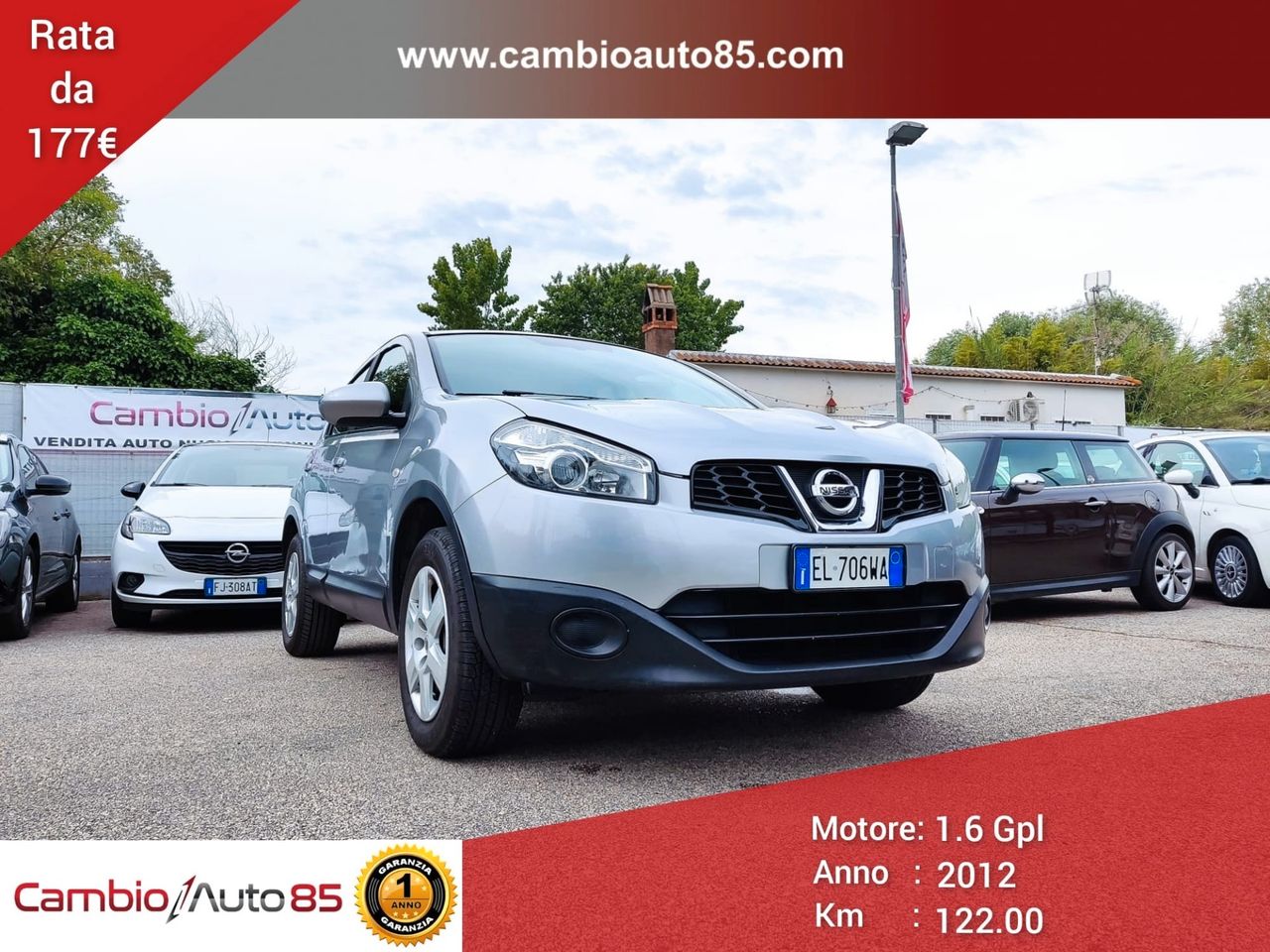 Nissan Qashqai 1.6 16V GPL Eco Acenta