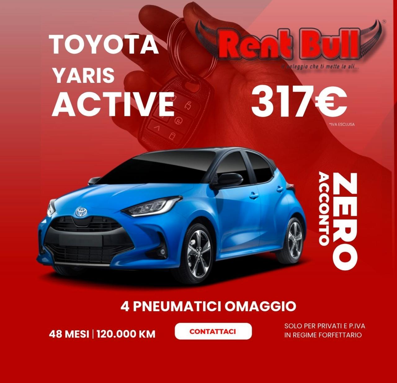 NOLEGGIO A LUNGO TERMINE TOYOTA YARIS