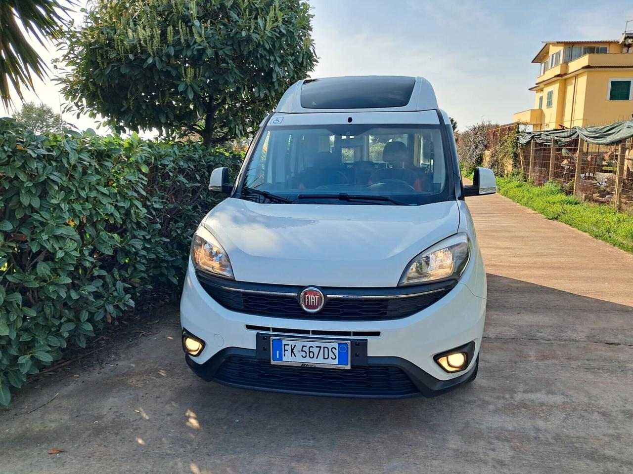 Fiat Doblo Doblò EURO6 TETTO ALTO TRASPORTO DISABILI