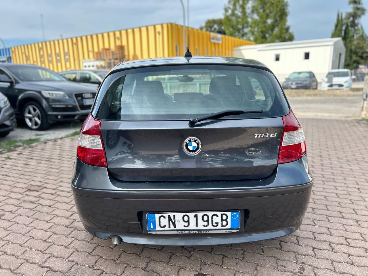 Bmw 118 118d cat 5 porte Futura
