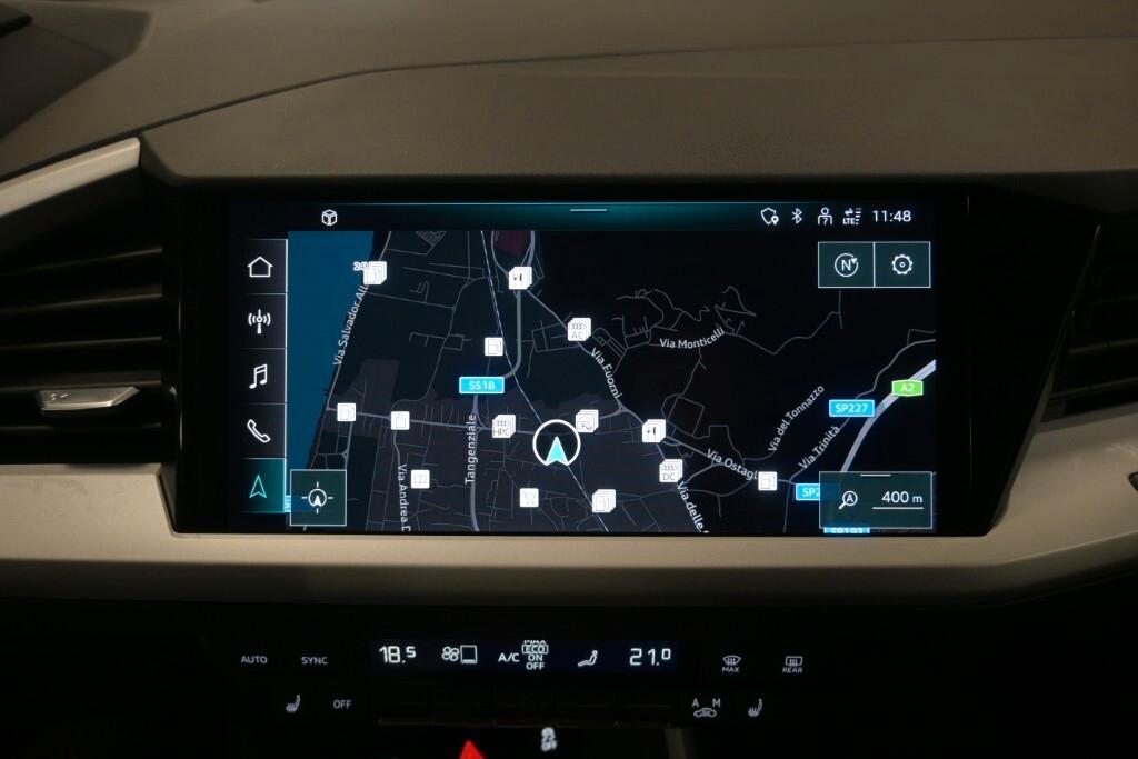 AUDI Q4 SPORTBACK 40 E-TRON 204CV S-LINE EDITION ( FARI LED - VIRTUAL COCKPIT - ADAPTIVE CRUISE - CLIMA TRIZONA - NAVI - MIRROR - PARK ASSIST - TELECAMERA POST. - CERCHI 20 )