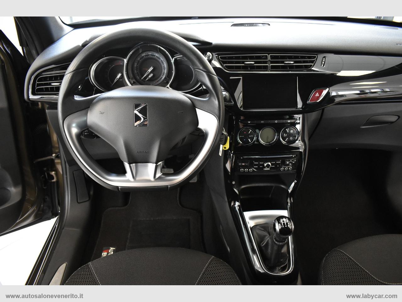 DS AUTOMOBILES DS 3 1.6 e-HDi 90 So Chic