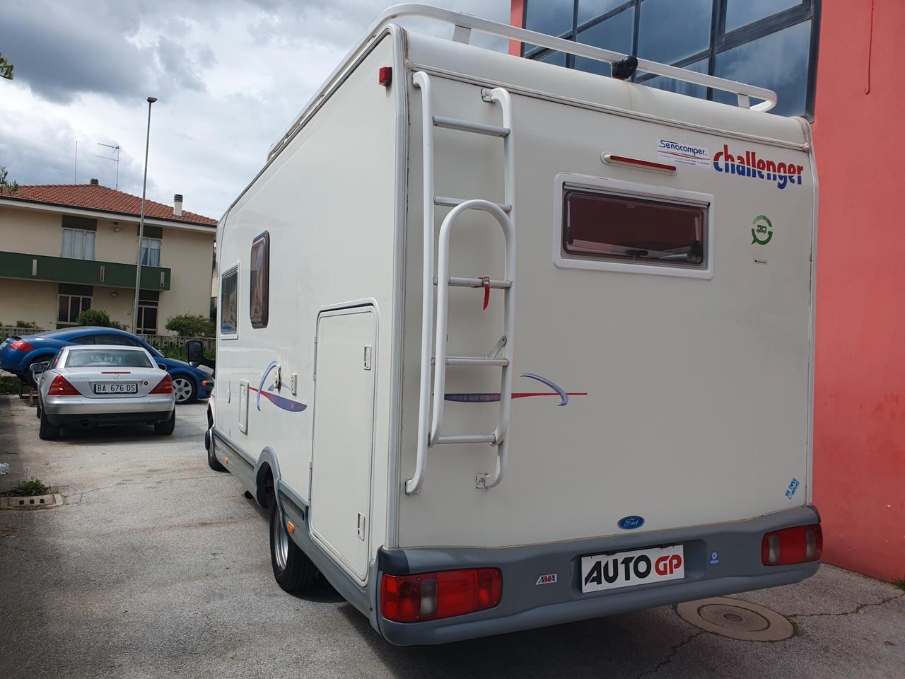 Camper challenger semi integrale Ford transit 2003