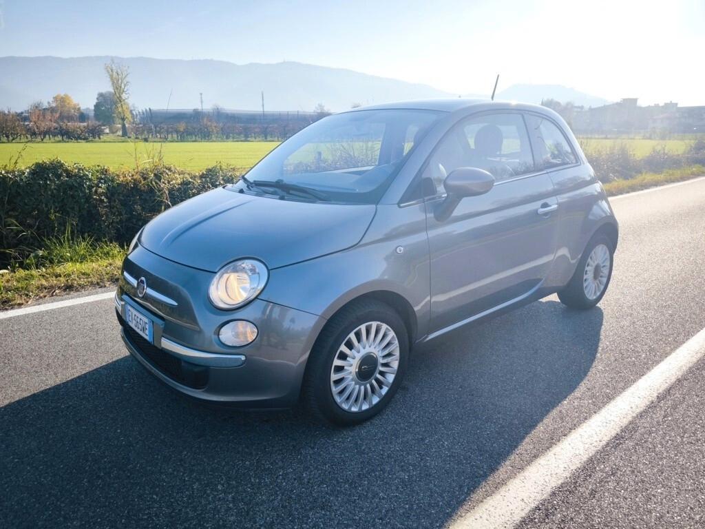 FIAT 500 1,2 BENZINA-LOUNGE -EURO 6- OK NEOPATENTATI