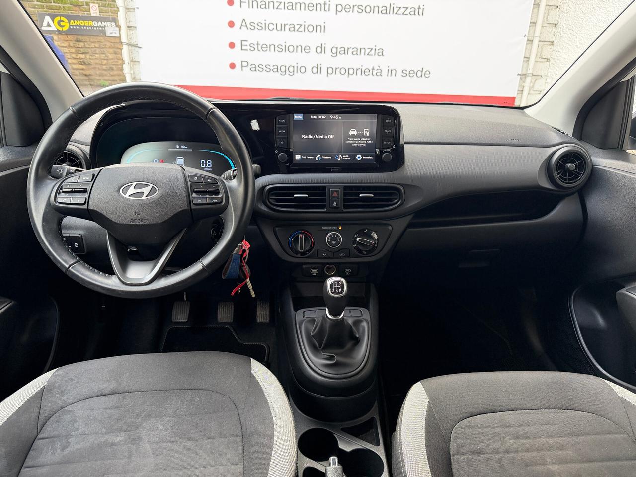 Hyundai i10 1.0 MPI Connectline – 2023 | 18.950 km – Neopatentati OK - Garanzia fino 10/2028