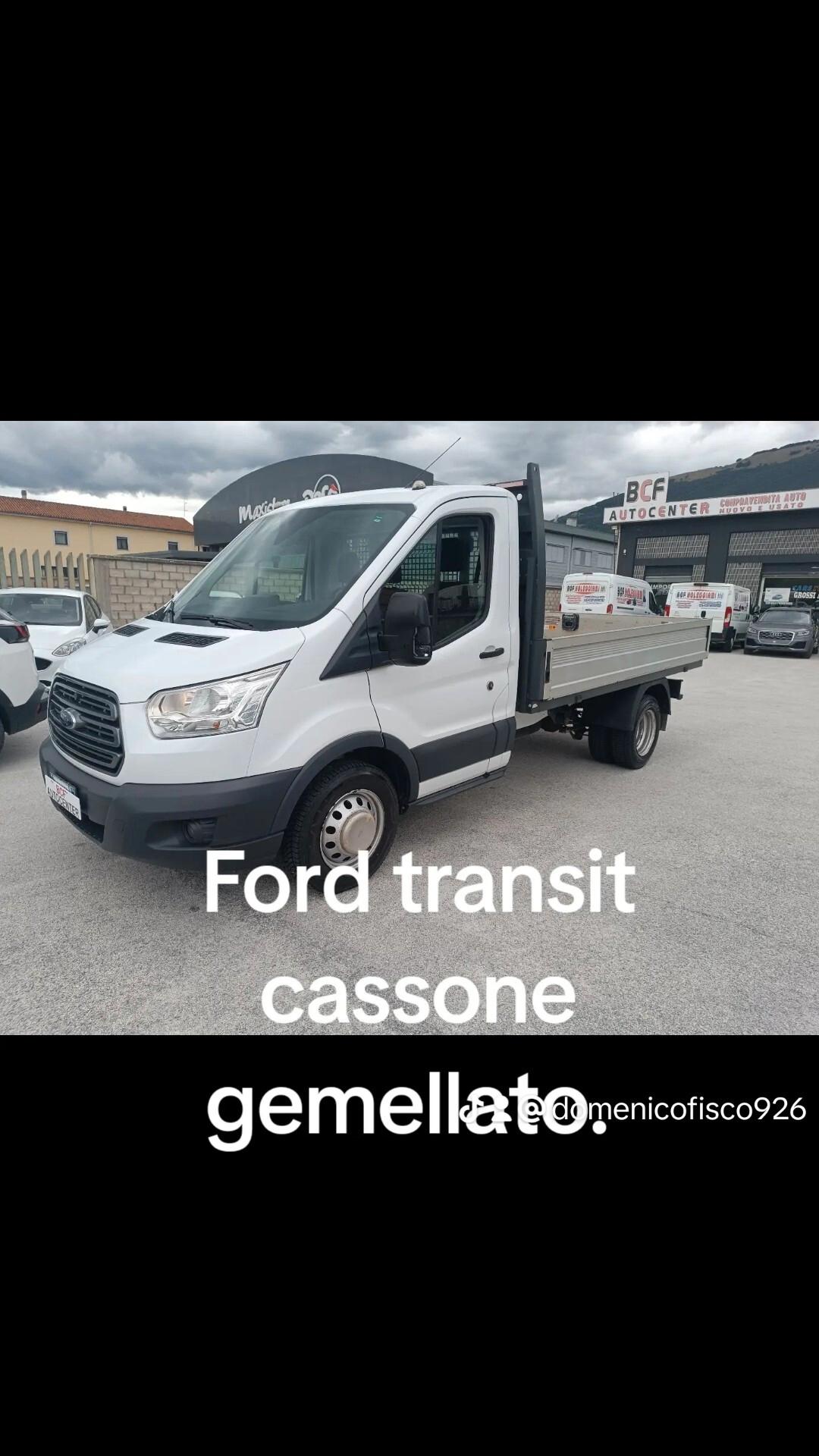 Ford Transit Cassonato gemellato