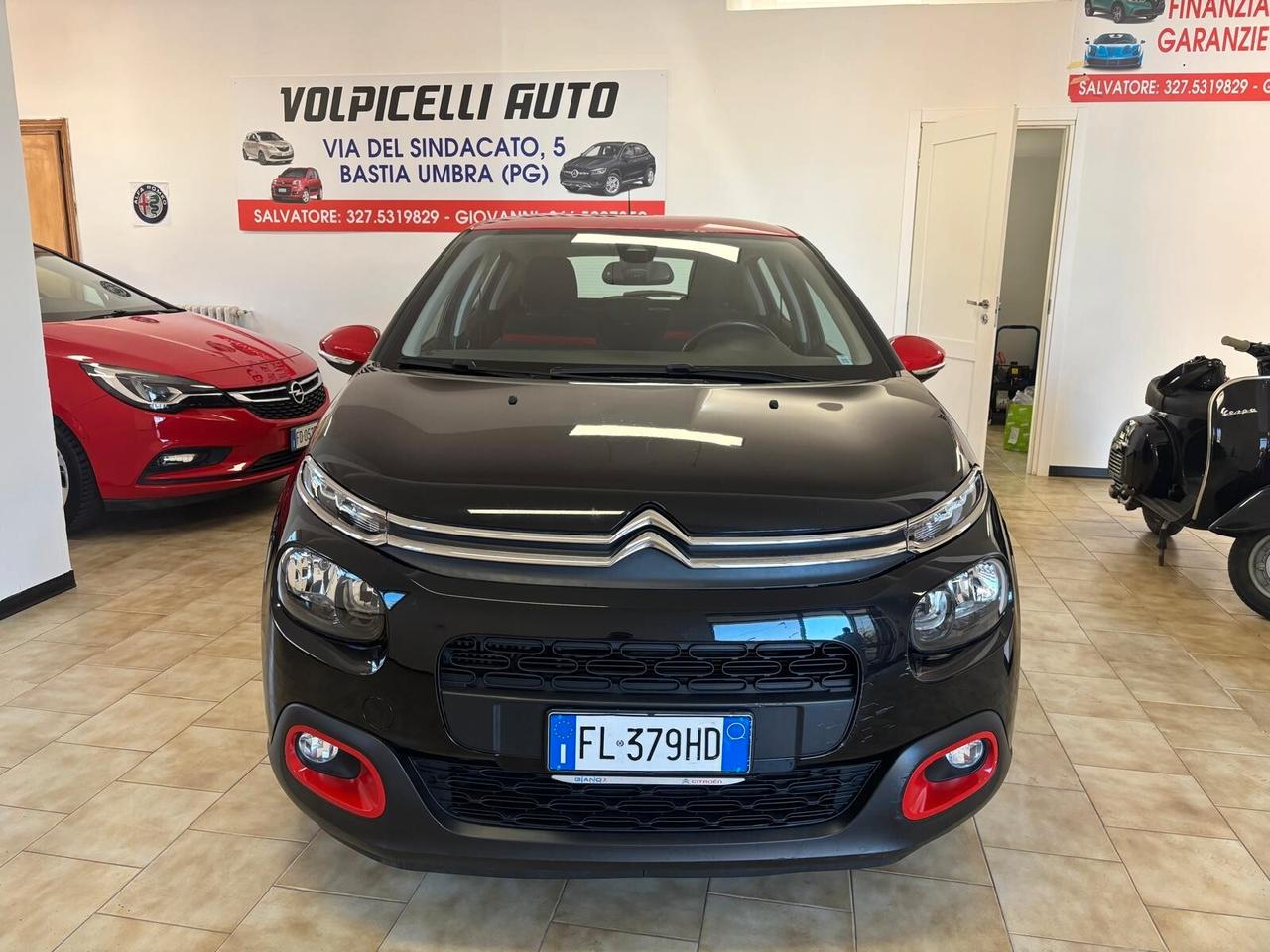 CITROEN C3 ANNO 2017 DS 1.6 HDI ADATTA NEOPATENTATI KM 97 MILA