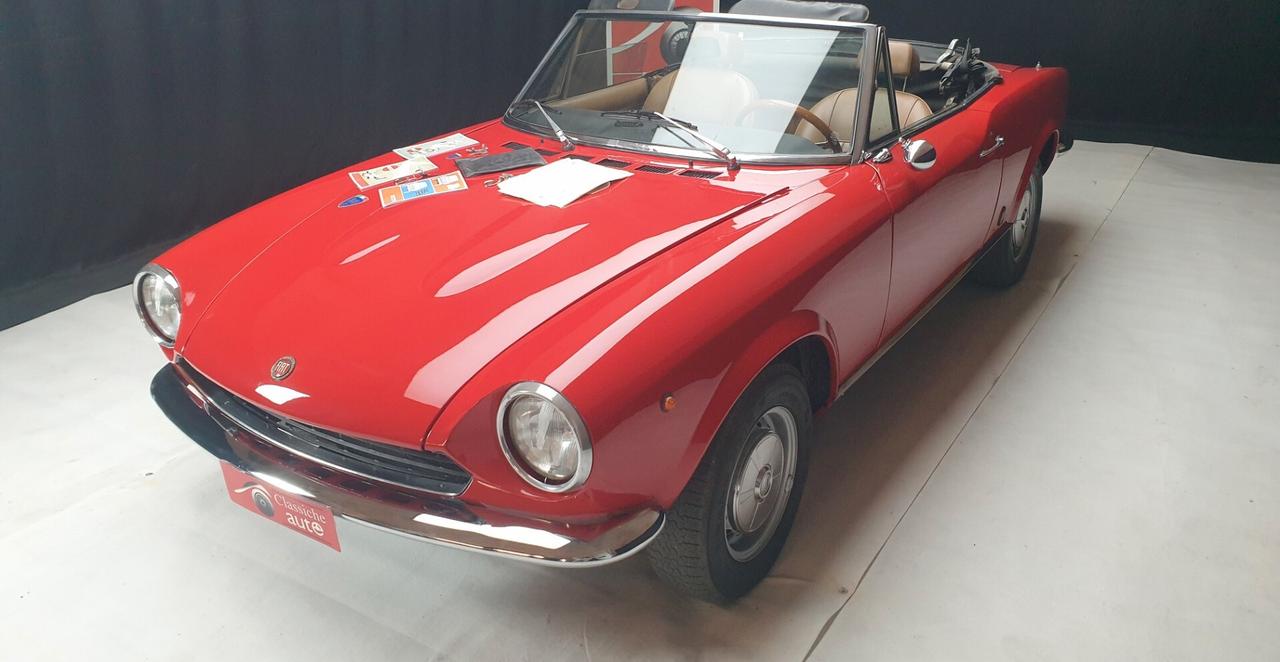Fiat 124 Spider certif. ASI con C.R.S.