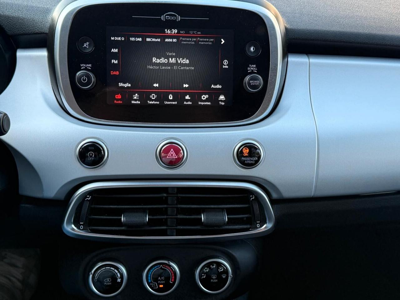 FIAT 500X 1.0 T3 2021 120 CV SPORT TETTO NERO