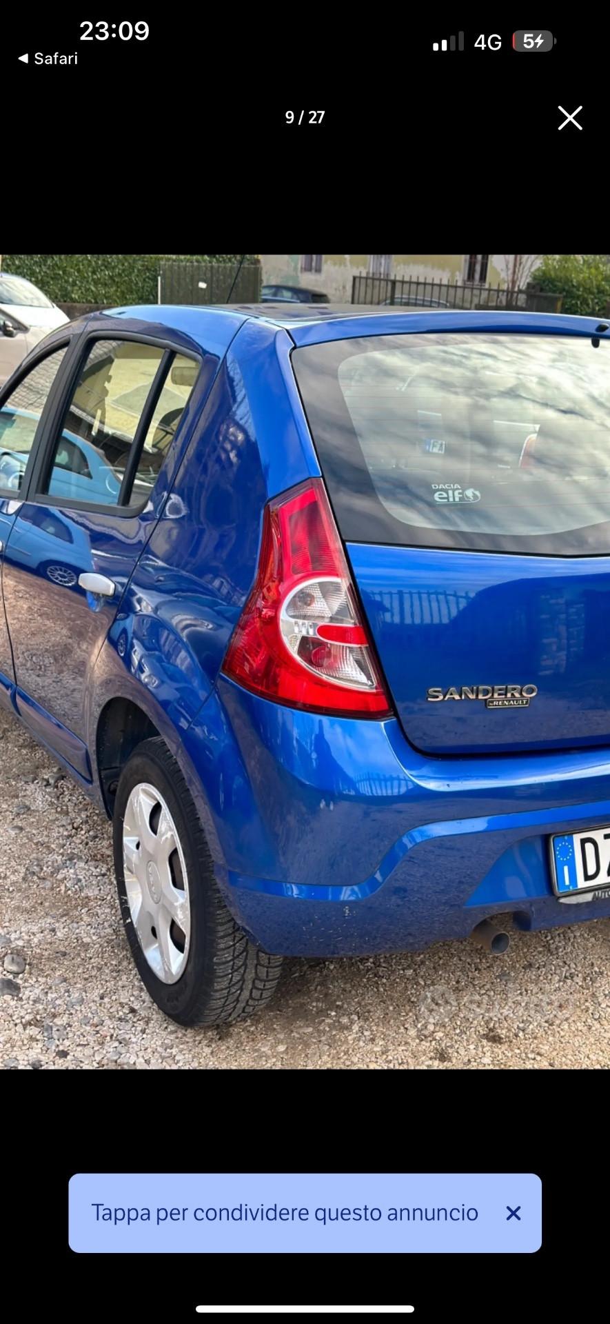 Dacia Sandero 1.4 8V GPL Lauréate