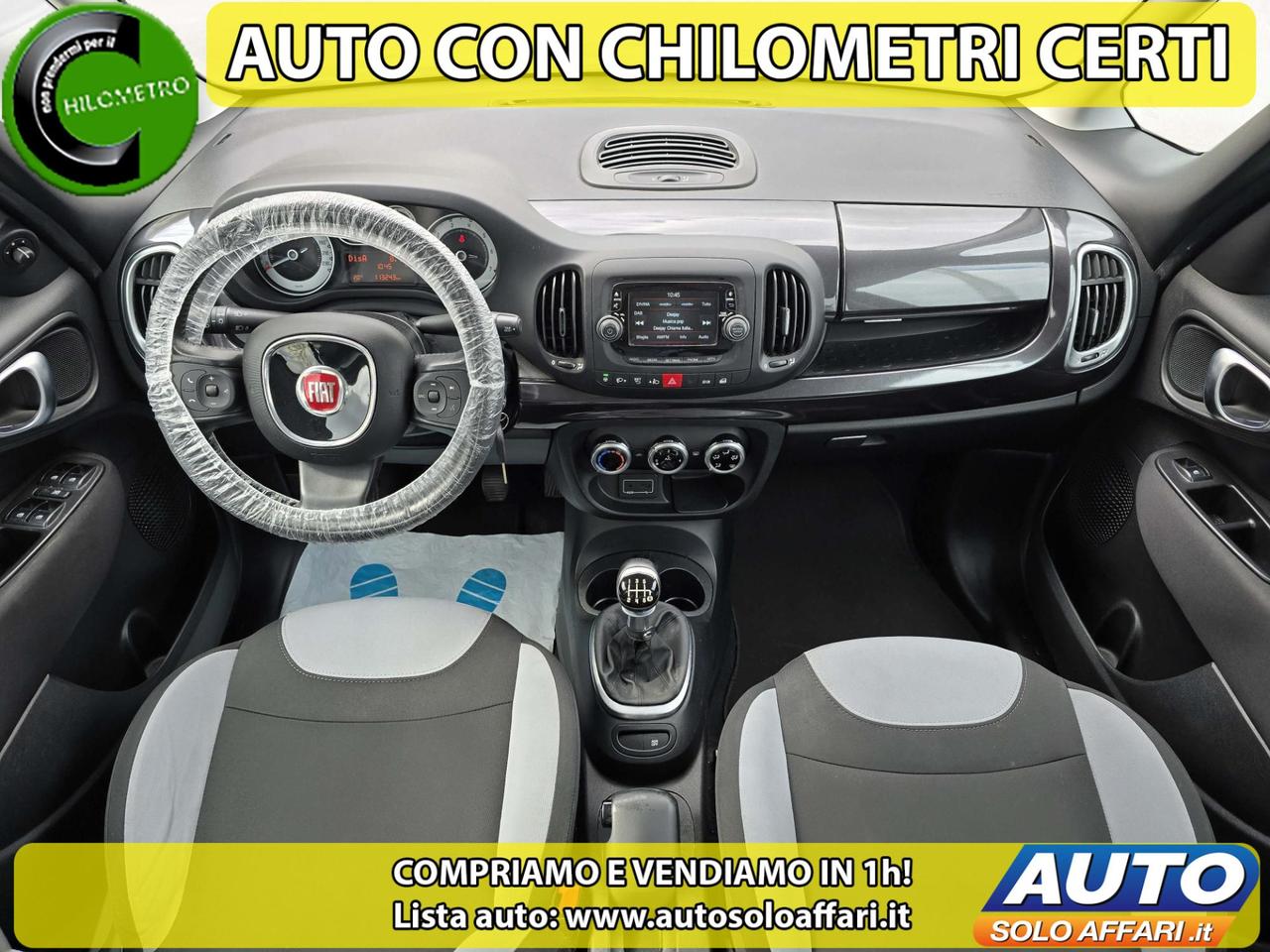 Fiat 500 L 500L 1.4 POPSTAR 95CV DISTRIBUZIONE FATTA EURO6B NEOPATENTATI