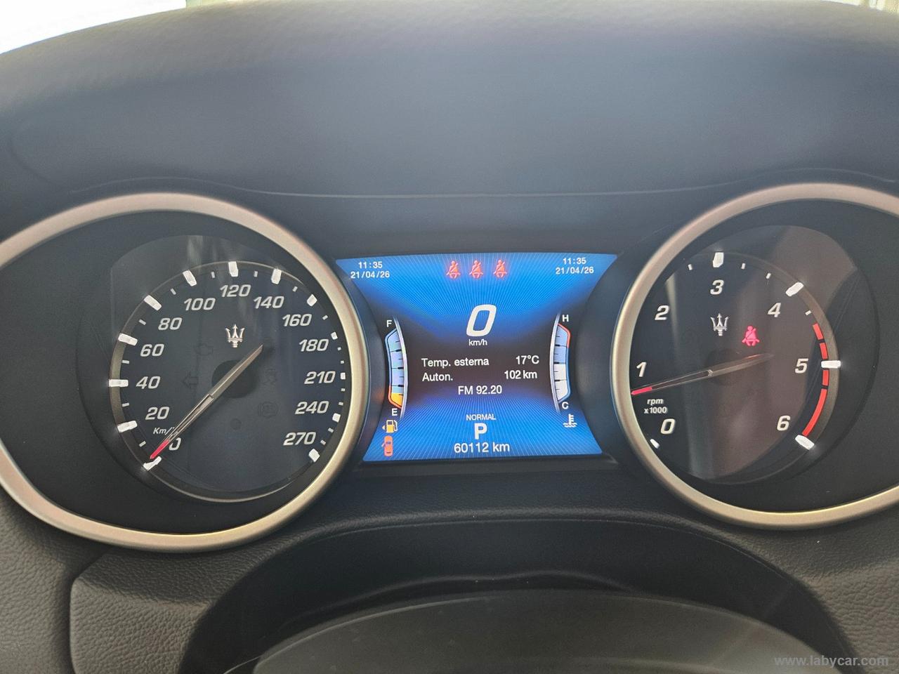 MASERATI Ghibli V6 Diesel 275 CV