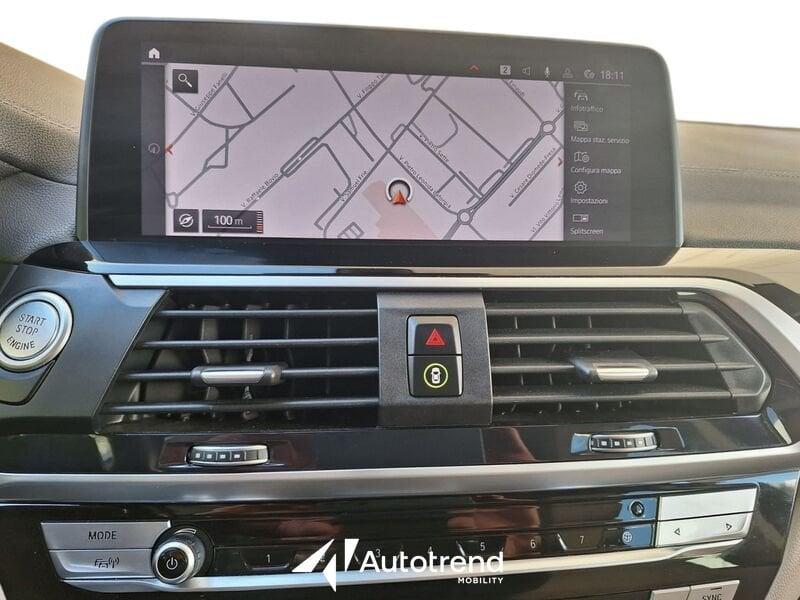 BMW X3 xDrive 20d 190 CV Mild Hybrid 48V Automatica NAVI LED Luxury