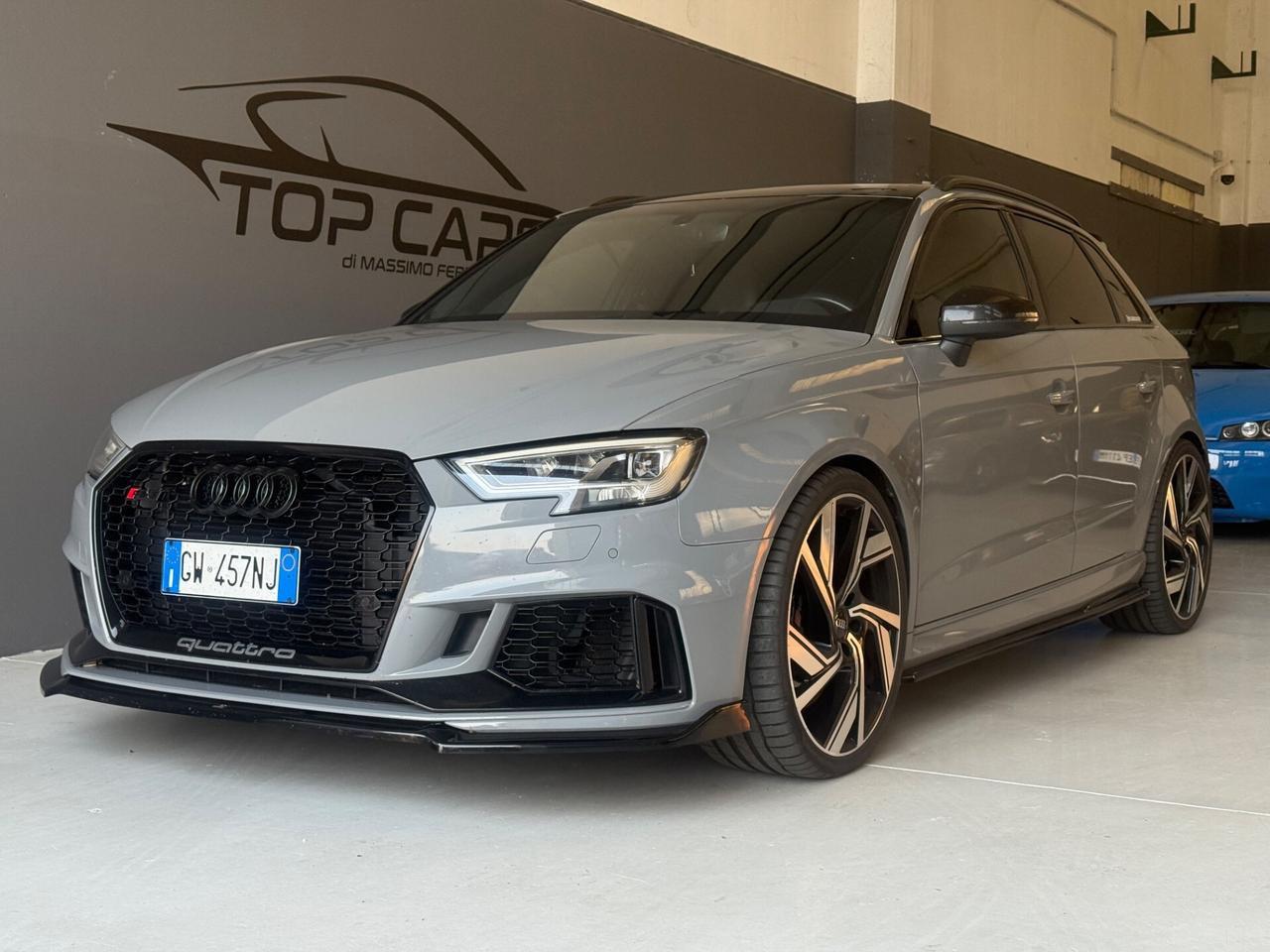 Audi RS3 8v 400cv TETTO GUSCIO VIRTUAL