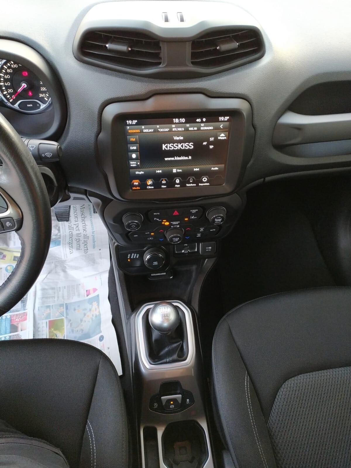 Jeep Renegade 2.0 Mjet Limited 4WD 140Cv 2020