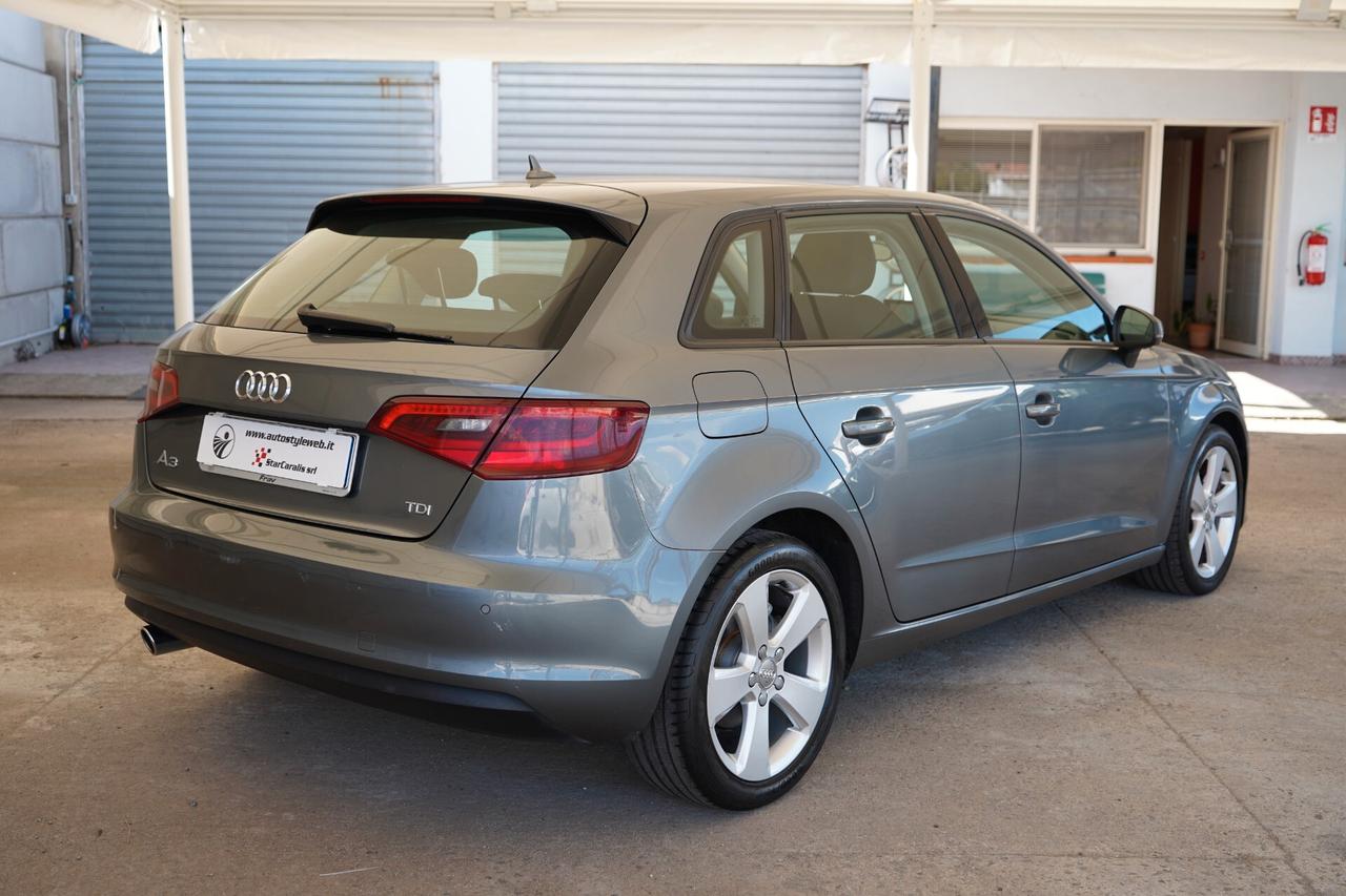 Audi A3 SPB 1.6 TDI 110 Cv S tronic Ambition