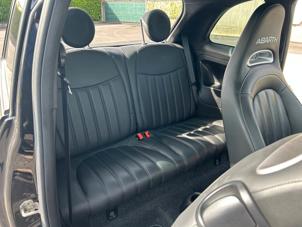 Abarth 595 1.4 Turbo pelle nera tutta tagliandata Cambio manuale!! Unico Proprietario!!