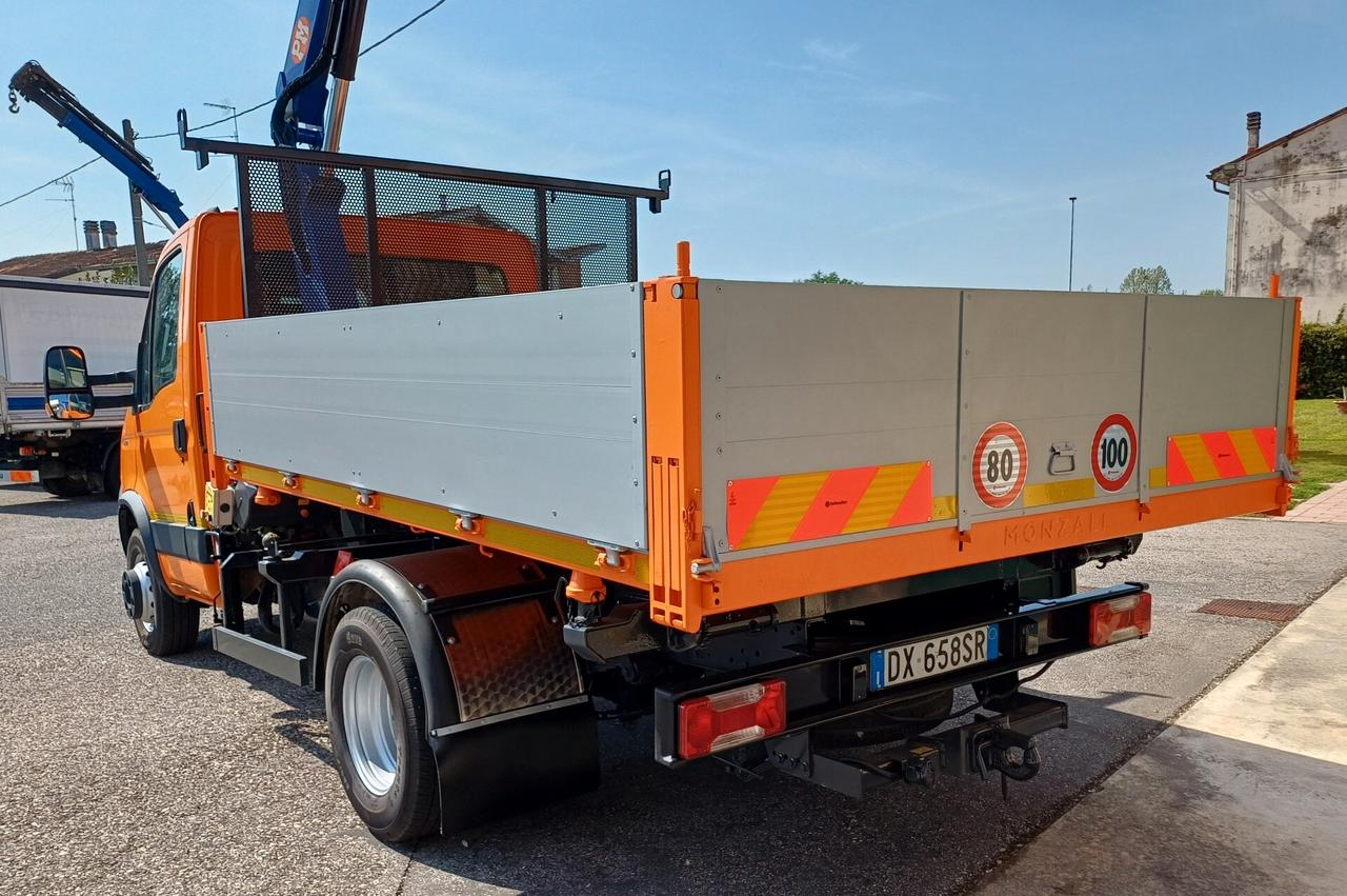 IVECO 65C18 GRU E RIBALTABILE