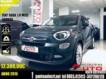 Fiat 500X 1.6 MultiJet 120 CV Lounge pelle