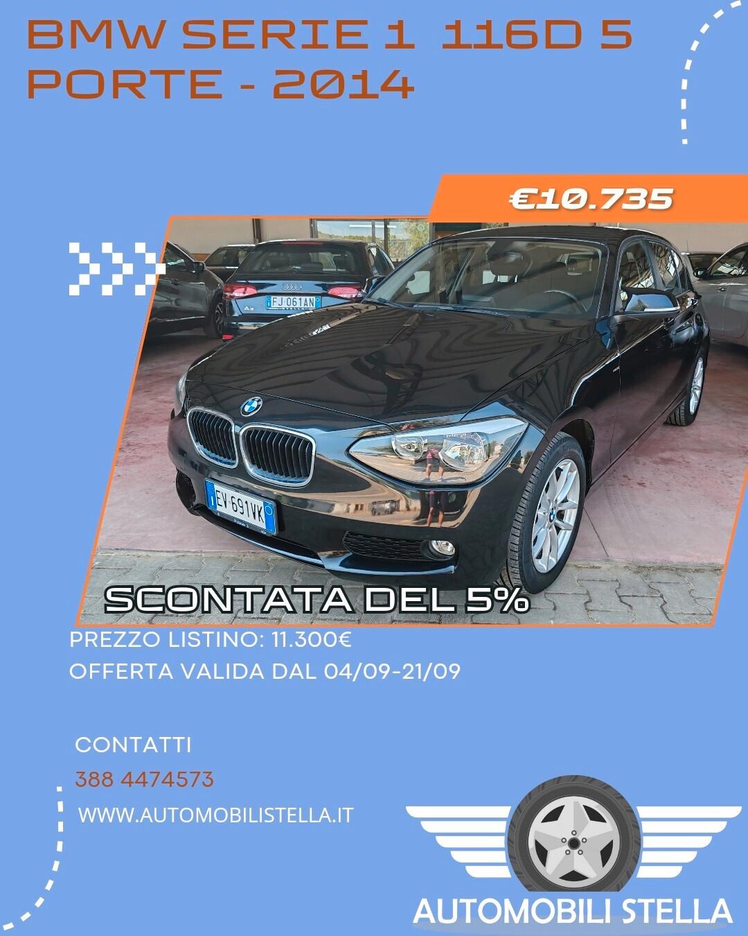 Bmw 116 116d 5p. Business