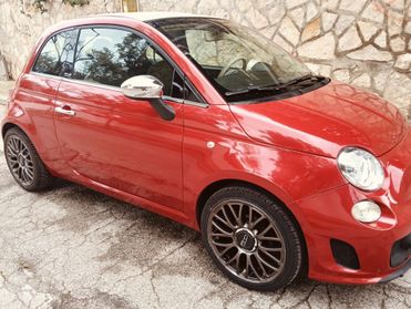 Fiat 500 C 1.2 Lounge Cabrio ABARTH KM-90000 ORIG. VETRINA