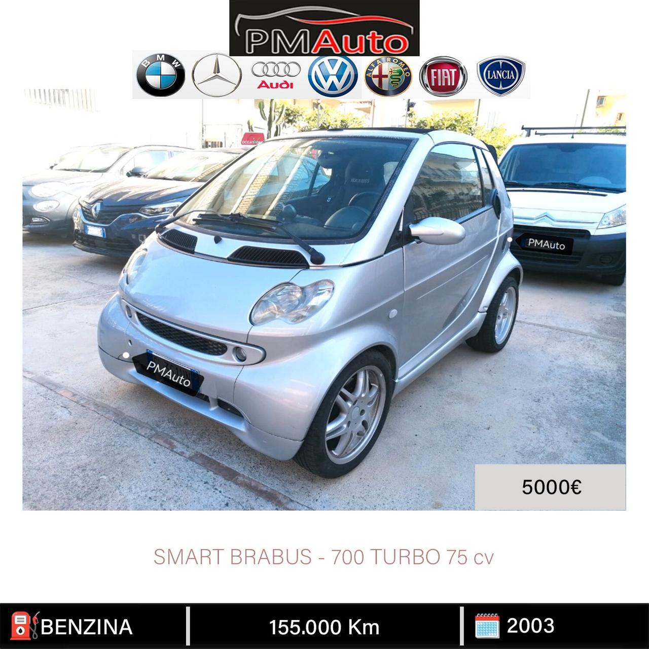 Smart 700 -Turbo 75 cv Cabrio -Brabus