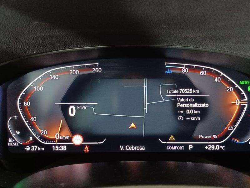 BMW Serie 5 G30 2020 Berlina LCI D 520d mhev 48V Business auto