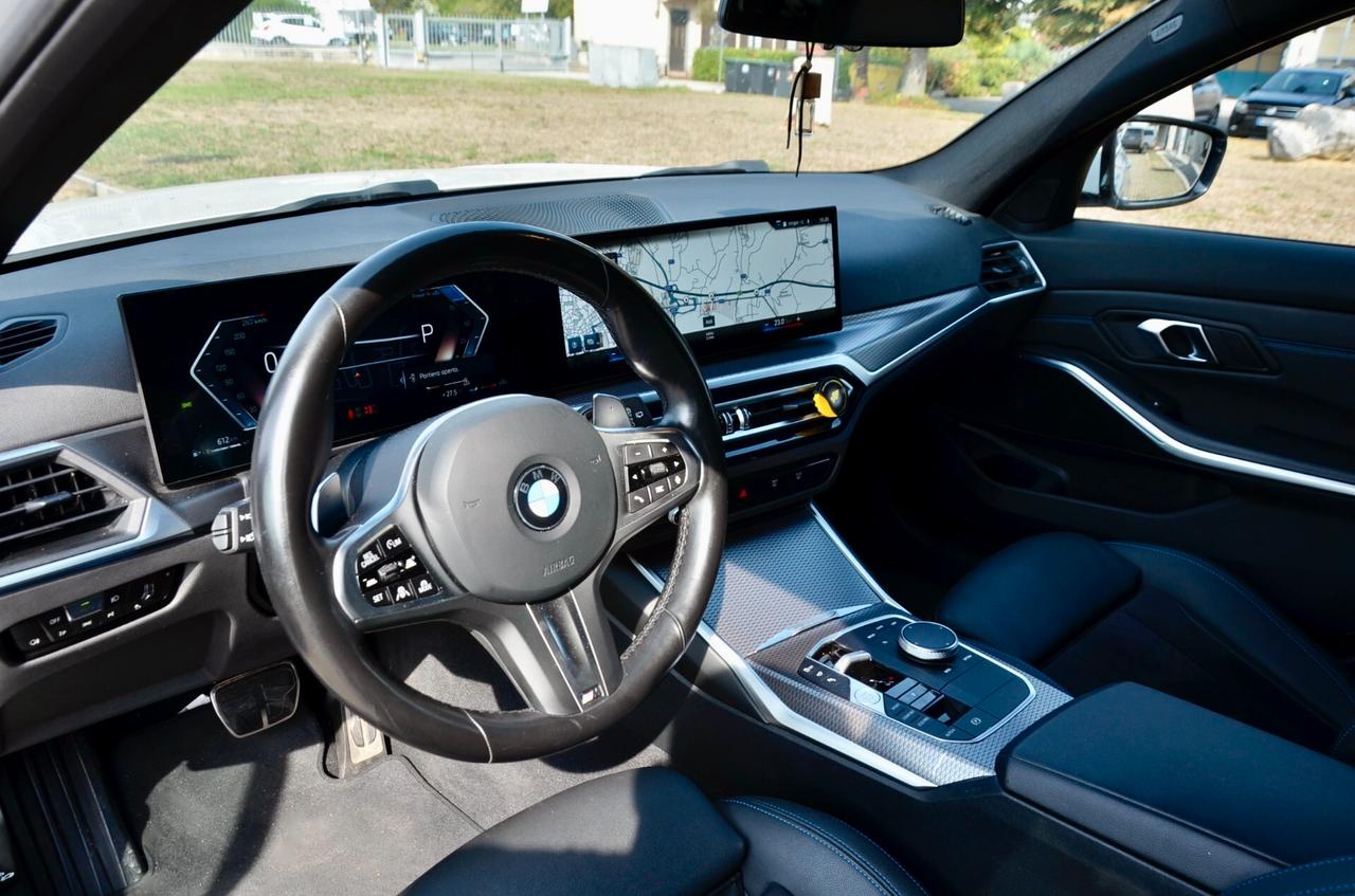 BMW 320d TOURING MILD HYBRID 48V XDRIVE MSPORT 190cv AUTO, IVA ESPOSTA, GARANZIA BMW 7/2027, PACK SERVICE 7/28, FULL LED, RETRO 360°, PERMUTE