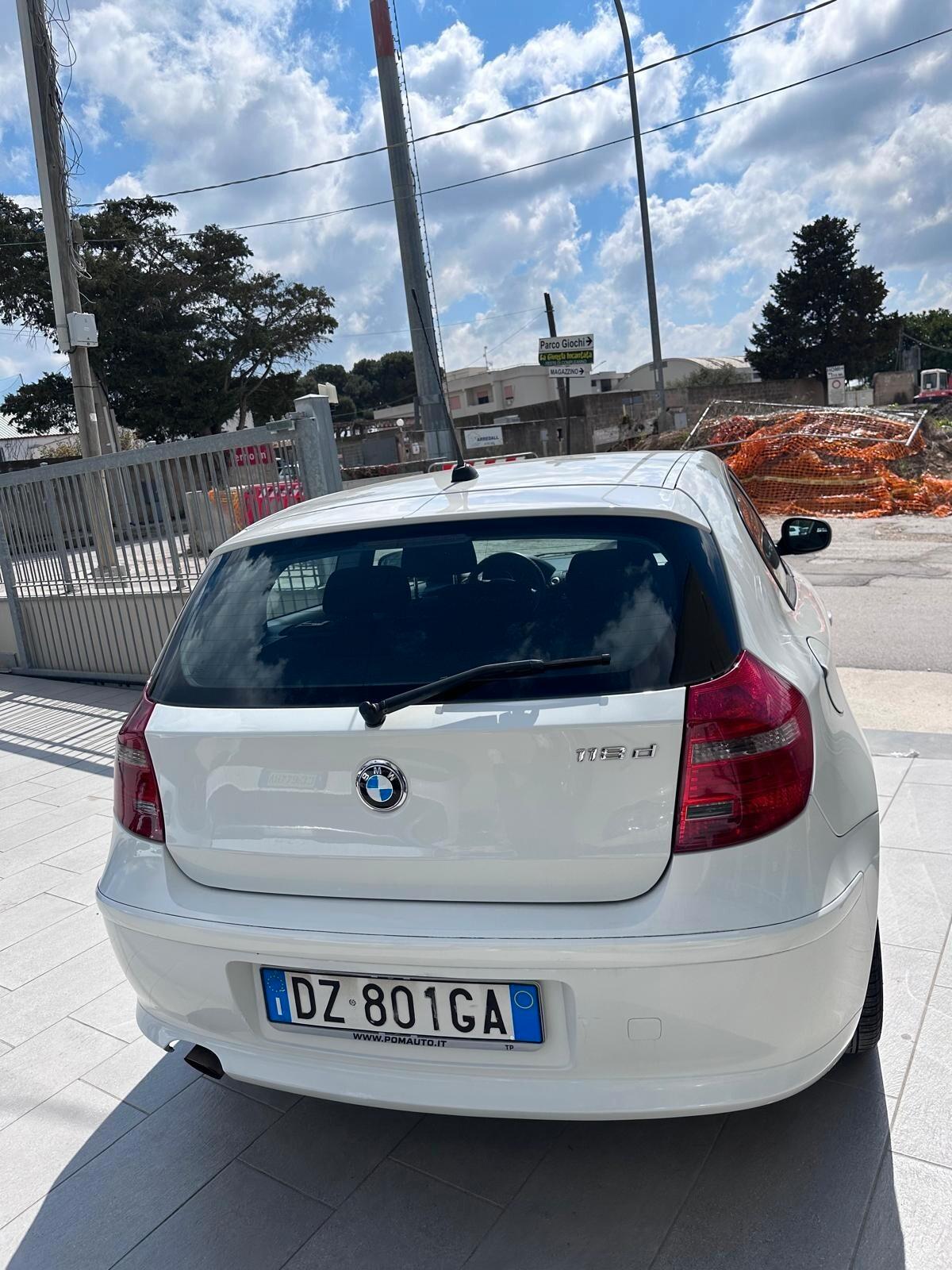 Bmw 118 118d cat 3 porte Eletta DPF