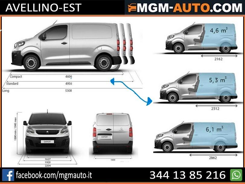 Peugeot Expert BlueHDi 120 S&S Pm-TN Furgone PASSO MEDIO