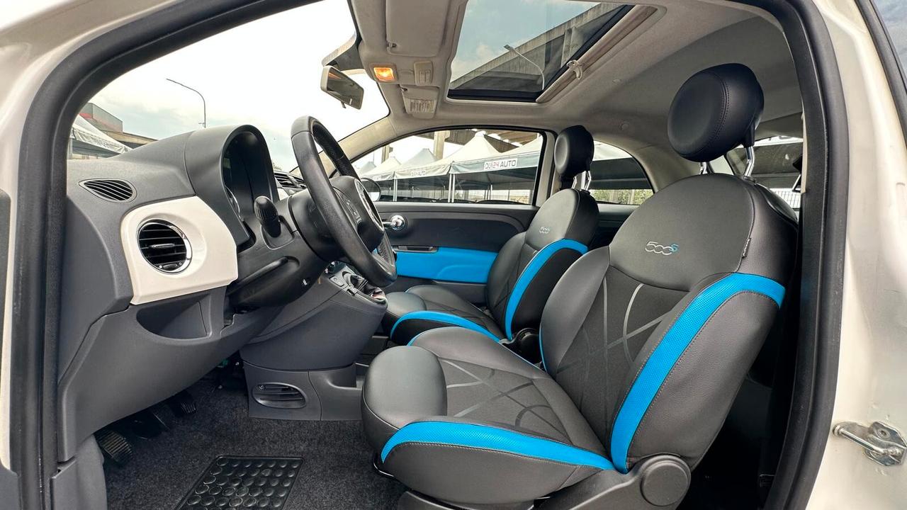 Fiat 500 1.2 SPORT/LOUGE GPL KM CERTIFICATI-UNICO PROPRIETARIO-BOMBOLA GPL CHE SCADE NEL 2031