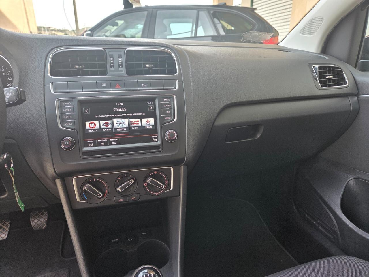 VW POLO ANNO 2016 1.4 TDI RESTYLING KM CERTIFICATI