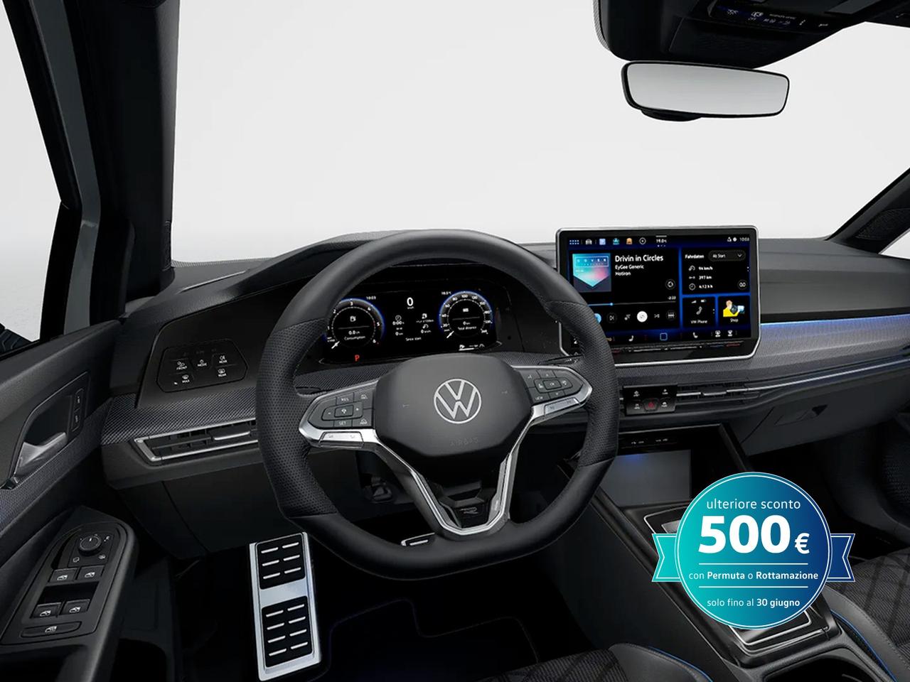Volkswagen Golf 2.0 tdi r-line plus 150cv dsg