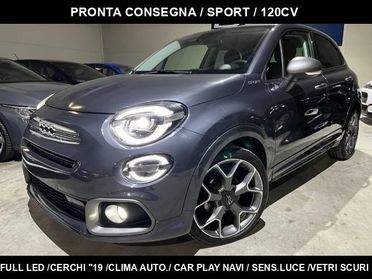 FIAT 500X 1.0 T3 120CV Sport FULL LED/C."19/OK NEOPATENTATI