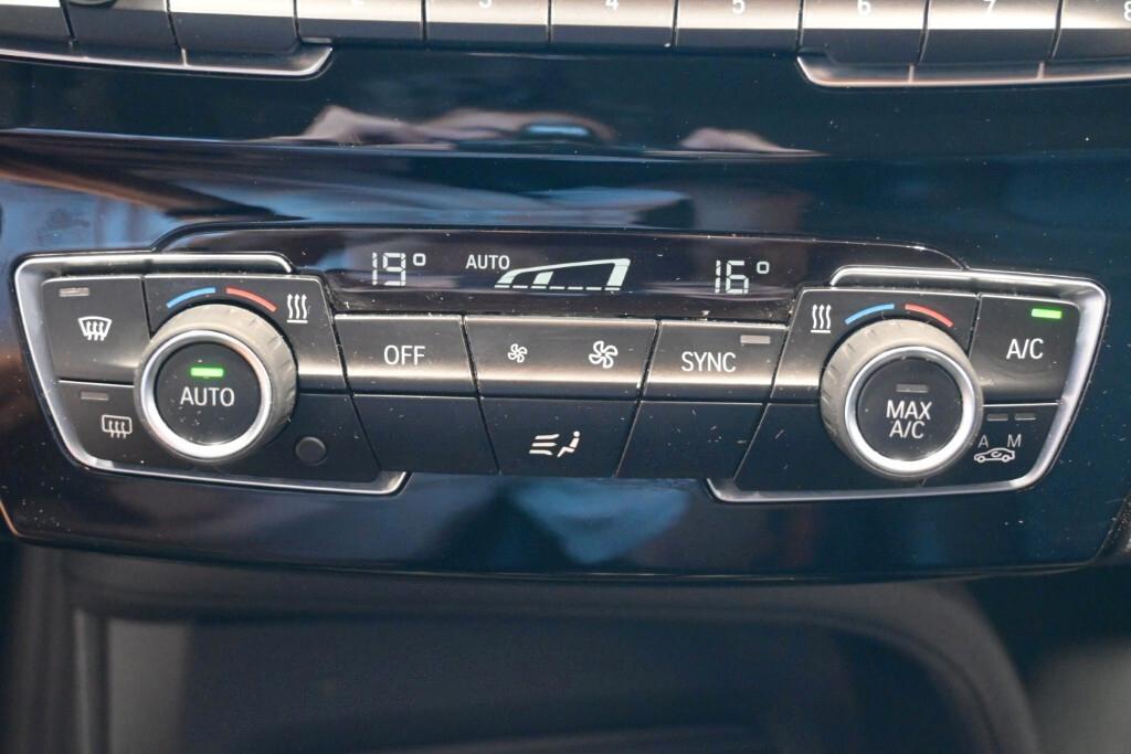 BMW X1 16D 115CV 6M. S-DRIVE BUSINESS ADVANTAGE ( CRUISE - PELLE - NAVI - PARK ASSISTANT - TELECAMERA POST. - CERCHI 17 )