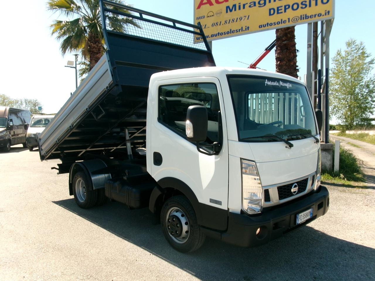 Nissan Cabstar NT400 35-12 2.5 120CV E5 RIBALTABILE TRILAT 134000 KM TAGLIANDATO