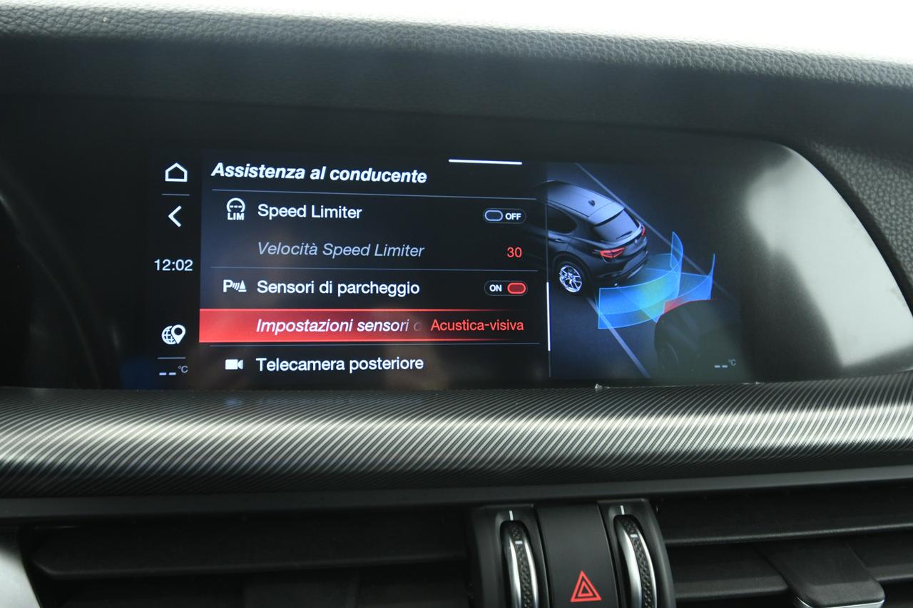 ALFA ROMEO Stelvio 2.2 t Sprint Q4 190cv auto ACC+CAMERA+C19"